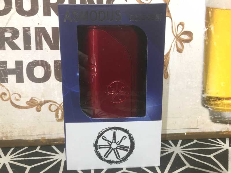 AsModUs Colossal 80W �A�X���_�X�R���b�T�� Box Mod �^�b�`�X�N���[�� 