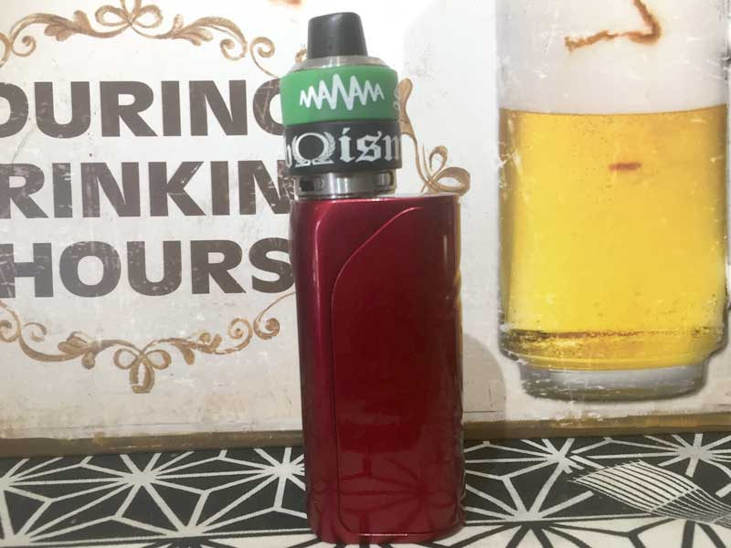 AsModUs Colossal 80W �A�X���_�X�R���b�T�� Box Mod �^�b�`�X�N���[�� 