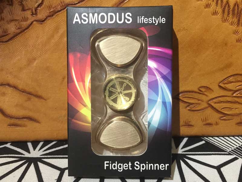 ASMODUS Hand Spinner Fidget Toy �A�X���_�X �n���h�X�s�i�[ �t�B�W�F�b�g�g�C 2���H Brass �^�J�� Type-C