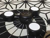 ASMODUS Hand Spinner Fidget Toy �A�X���_�X �n���h�X�s�i�[ �t�B�W�F�b�g�g�C 2���H Brass �^�J��