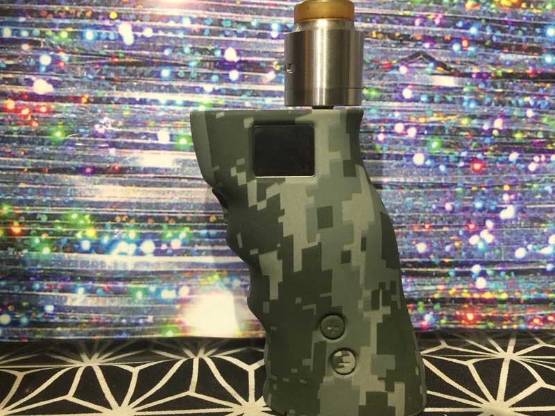 AsModUs Colossal 80W �A�X���_�X �R���b�T�� Box Mod �^�b�`�X�N���[�� 