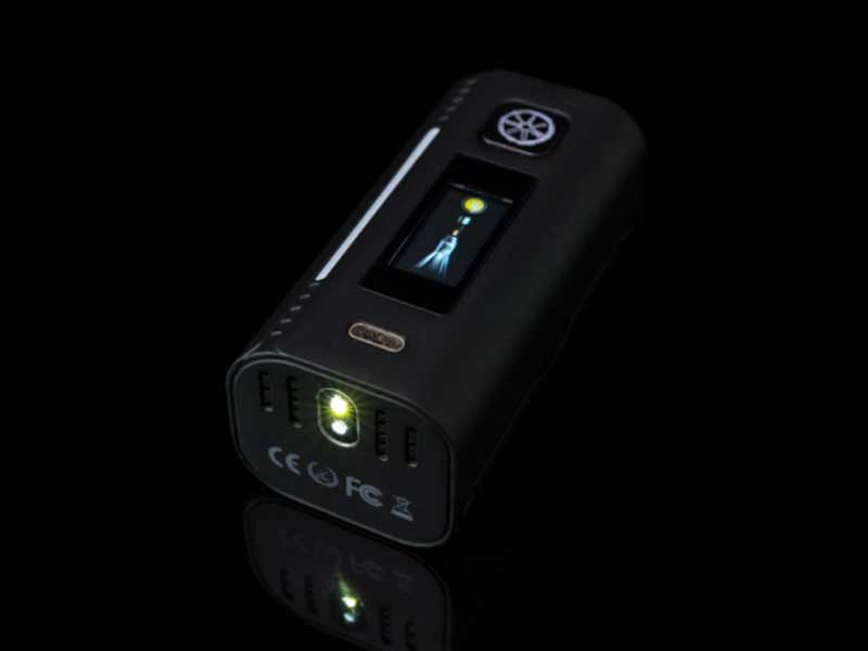 AsModUs Lustro 200W �A�X���_�X�^�b�`�X�N���[��&�ԊO���Z���T�[�œ����f���A���o�b�e���[��mod