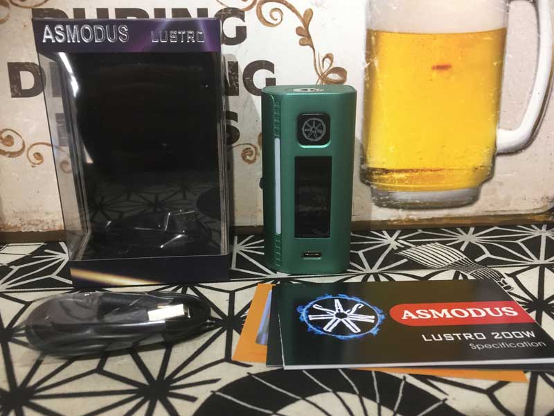 AsModUs Lustro 200W �A�X���_�X�^�b�`�X�N���[��&�ԊO���Z���T�[�œ����f���A���o�b�e���[��mod