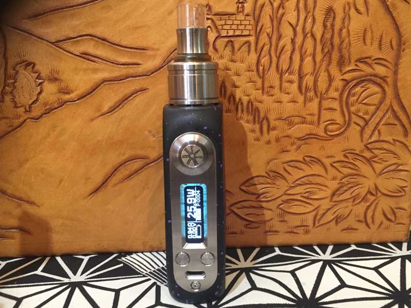 ASMODUS Ohmsmium 24mm 80W TC Box Mod �A�X���_�X�̋��낵���قǊ���MOD