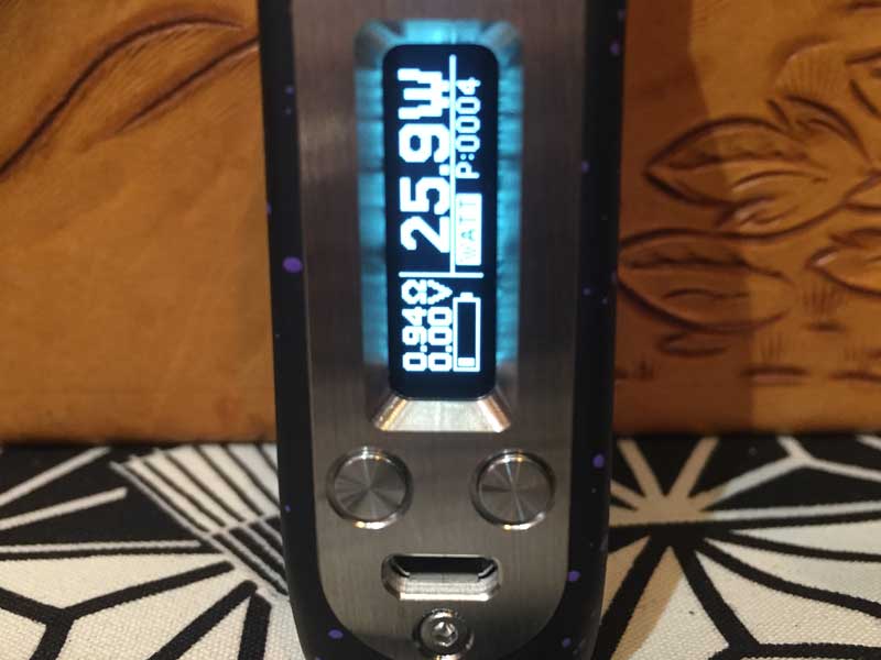 ASMODUS Ohmsmium 24mm 80W TC Box Mod �A�X���_�X�̋��낵���قǊ���MOD