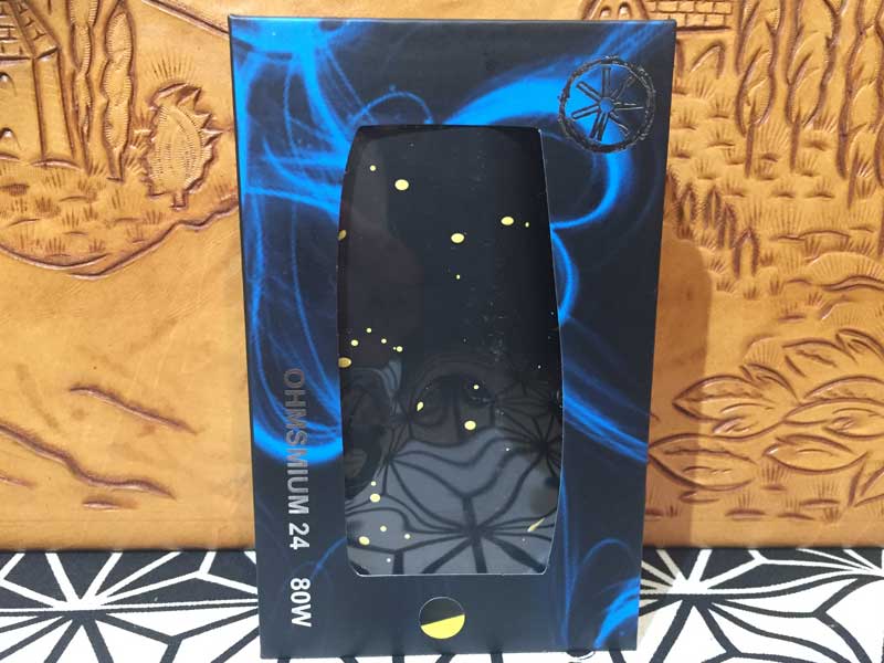 ASMODUS Ohmsmium 24mm 80W TC Box Mod �A�X���_�X�̋��낵���قǊ���MOD