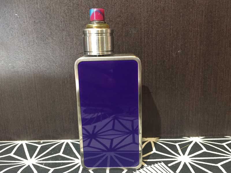 ASMODUS SnowWolf Mini 75W�@Purple �A�X���_�X �X�m�[�E���t 75 W Box Mod