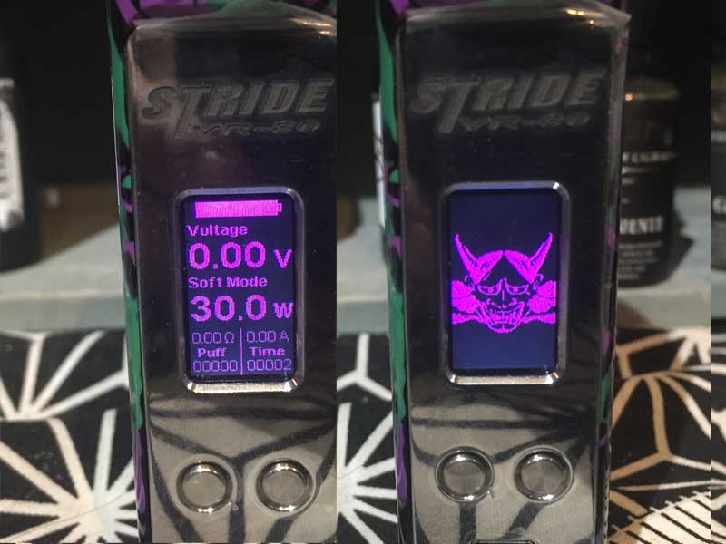ASMODUS BOX MOD VR Stride 80W TC �A�X���_�X�@�X�g���C�h �G���@���Q���I�������@�G�f�B�V����