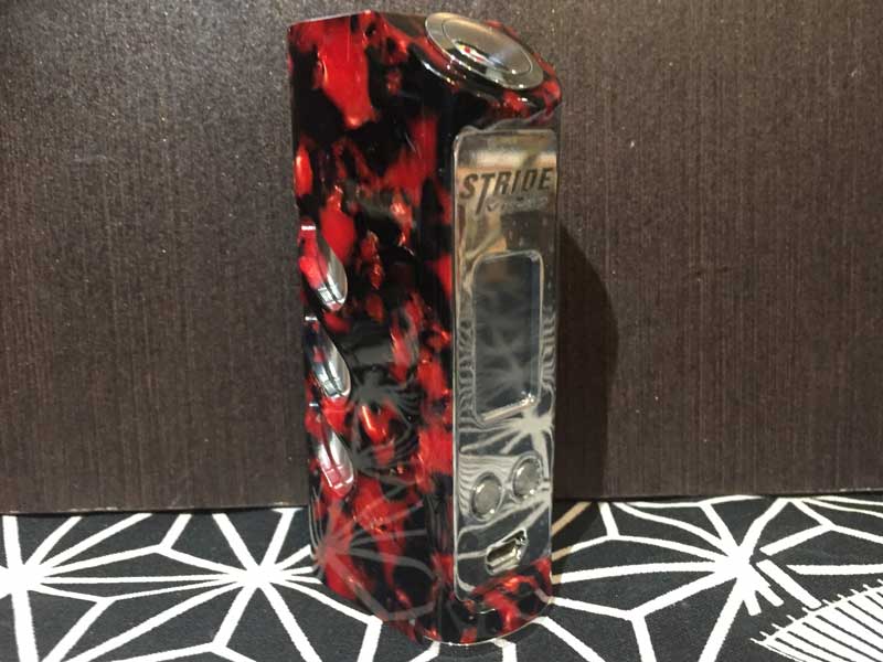 ASMODUS BOX MOD VR Stride 80W TC �A�X���_�X�@�X�g���C�h Red x Black
