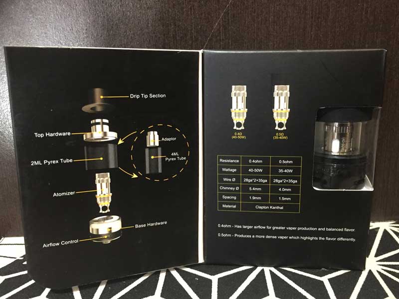 �d�q�^�o�R�AVape Aspire Atlantis Evo �A�g�����e�B�X �G�{ �T�u�I�[���Ή��A�g�}�C�U�[�A�N���A���}�C�U�[