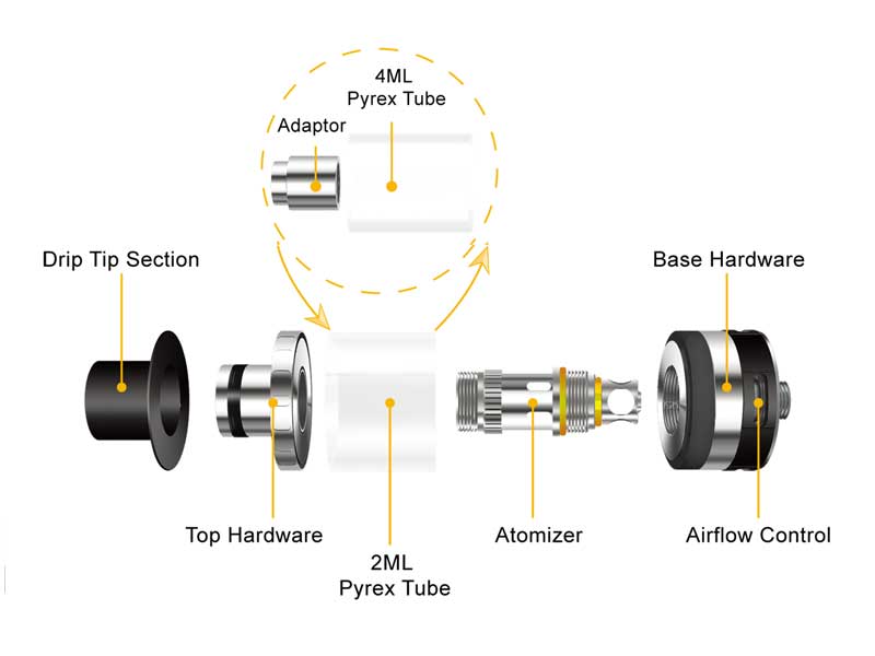 �d�q�^�o�R�AVape Aspire Atlantis Evo �A�g�����e�B�X �G�{ �T�u�I�[���Ή��A�g�}�C�U�[�A�N���A���}�C�U�[