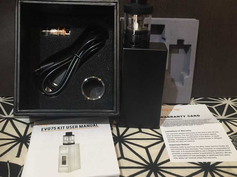 �d�q�^�o�R Aspire �T�u�I�[���A���x�Ǘ��Ή� CFBP�t�� EVO 75 KIT�@�G�{75�L�b�g �X�^�[�^�[�L�b�g