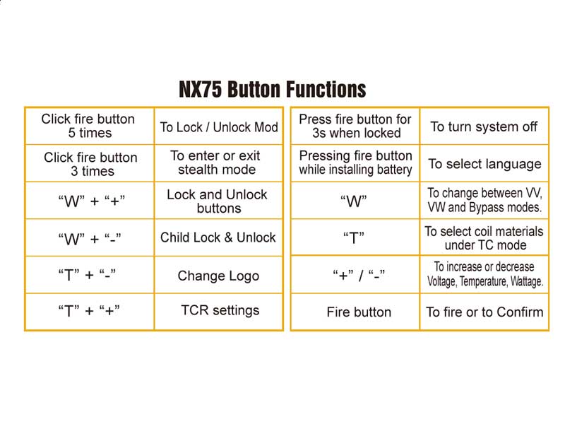 �d�q�^�o�R�AVape Aspire NX75 Box Mod �A�X�t�@�C�A �G�k�G�b�N�X75�@�{�b�N�X���b�h