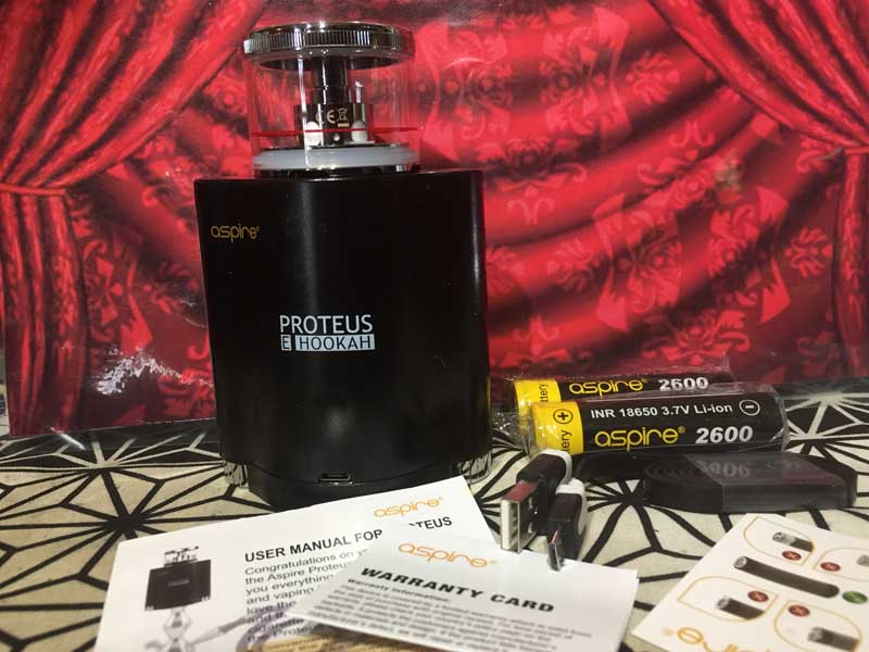 �d�q�V�[�V�� Aspire Proteus E-Hookah �v���e�E�X E�t�[�J�[�x�C�v�V�[�V�� �����΂�