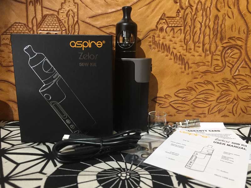 Aspire Zelos 50w Kit with Nautilus2 �[���X�L�b�g�E�B�Y�m�[�`���X2 �X�^�[�^�[�L�b�g