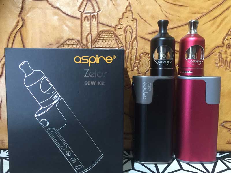 Aspire Zelos 50w Kit with Nautilus2 �[���X�L�b�g�E�B�Y�m�[�`���X2 �X�^�[�^�[�L�b�g&Mod