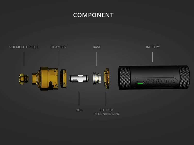 ASVAPE HITA MECH REINVENT POD KIT �A�Y�x�C�v �q�^ ���J  ���C���x���g �Z�~���J �|�b�h �L�b�g
