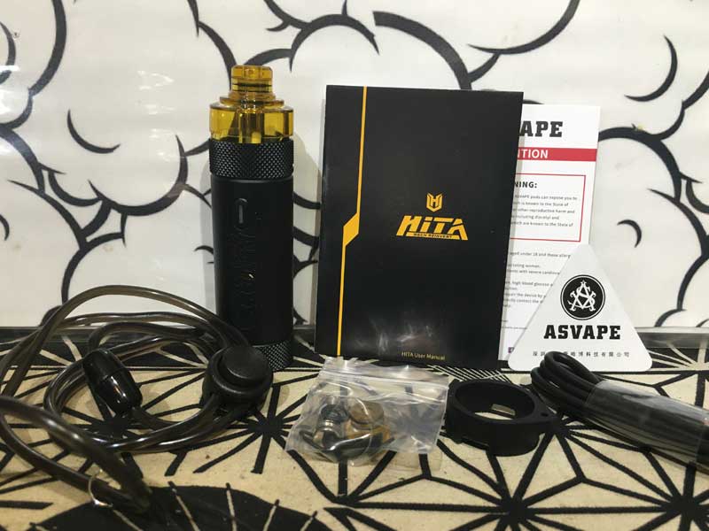 ASVAPE HITA MECH REINVENT POD KIT �A�Y�x�C�v �q�^ ���J  ���C���x���g �Z�~���J �|�b�h �L�b�g