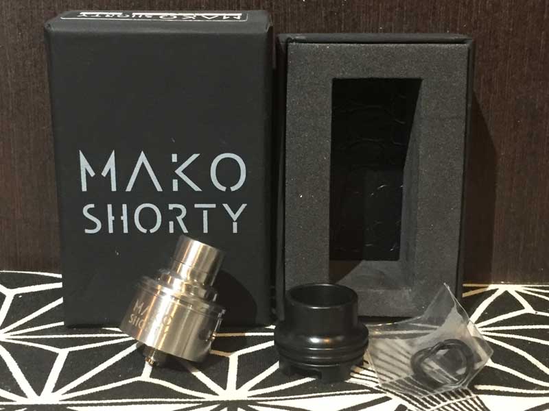 Beyond Vape MAKO SHORTY RDA �r�����h�x�C�v �}�R�V���[�e�B�[ �h���b�p�[�A�g�}�C�U�[