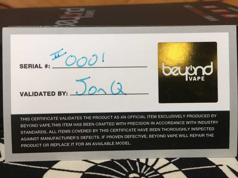 Beyond Vape ���J�j�J�� �`���[�u ���b�h Sage Mod�A18350�A18500�A18650�Ή�