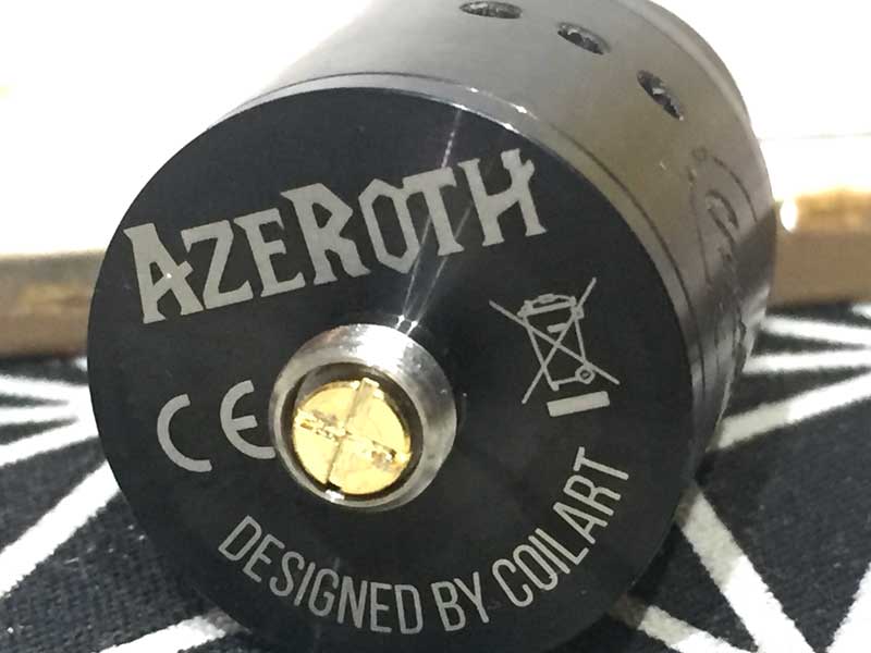 Coil Art AZEROTH RDA、コイルアート アゼロストリプルコイルのドリッパー アトマイザー