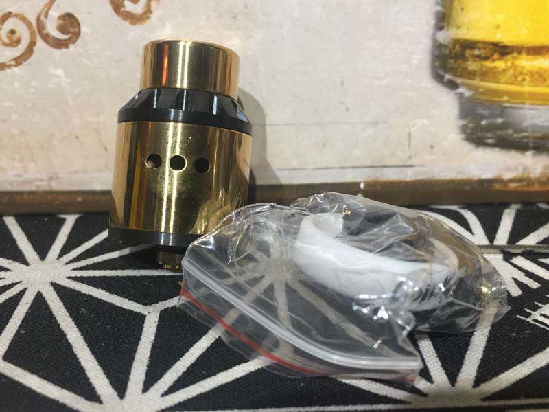 Coil Art AZEROTH RDA、コイルアート アゼロストリプルコイルのドリッパー アトマイザー