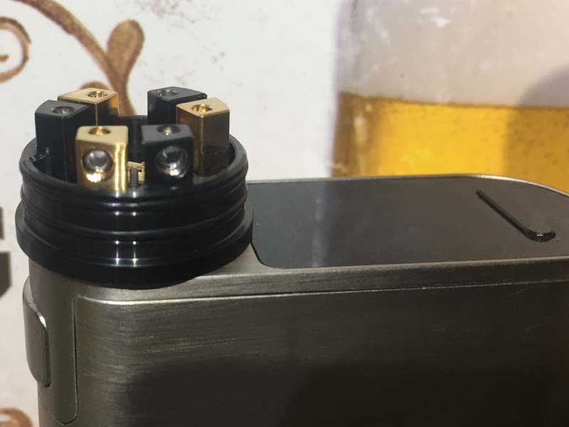 Coil Art AZEROTH RDA、コイルアート アゼロストリプルコイルのドリッパー アトマイザー