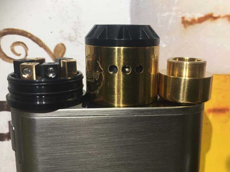 Coil Art AZEROTH RDA、コイルアート アゼロストリプルコイルのドリッパー アトマイザー