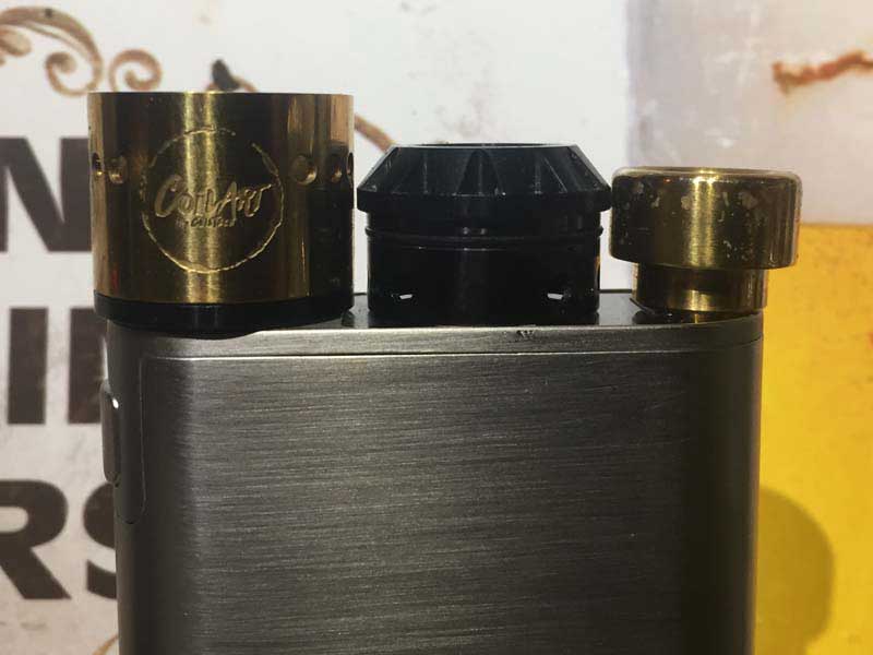 Coil Art AZEROTH RDA、コイルアート アゼロストリプルコイルのドリッパー アトマイザー