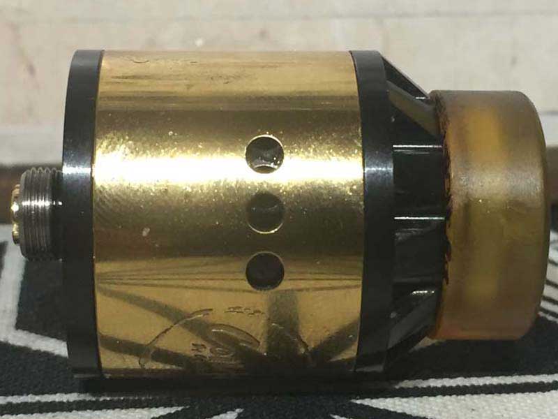 Coil Art AZEROTH RDA、コイルアート アゼロストリプルコイルのドリッパー アトマイザー