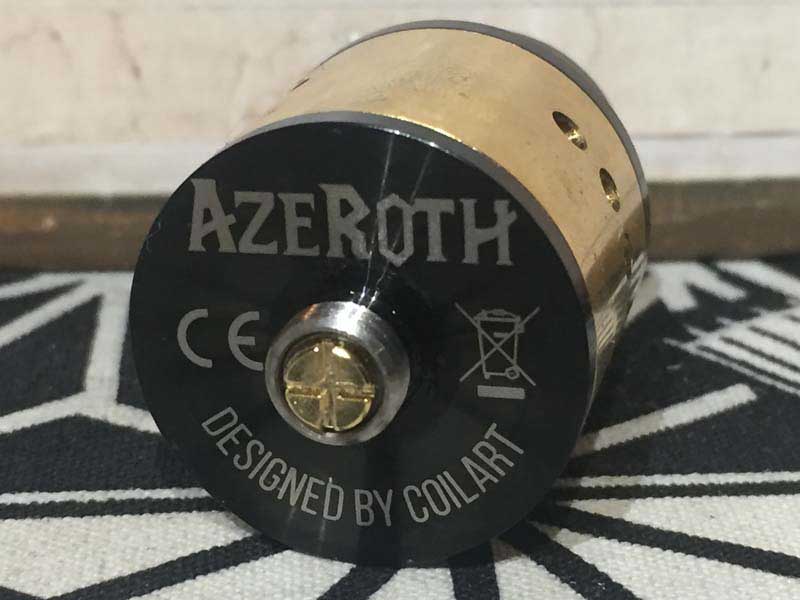 Coil Art AZEROTH RDA、コイルアート アゼロストリプルコイルのドリッパー アトマイザー