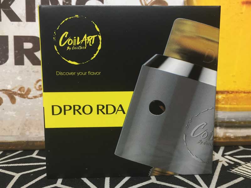 Coil Art DPRO RDA、コイルアート ドリッパーアトマイザー DPRO RDA