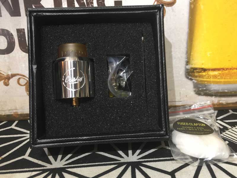 Coil Art DPRO RDA、コイルアート ドリッパーアトマイザー DPRO RDA