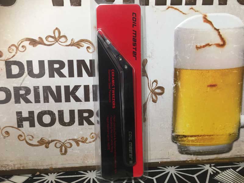 ���r���_�u���p�i / Coilmaster Ceramic Tweezer�A�Z���~�b�N�s���Z�b�g