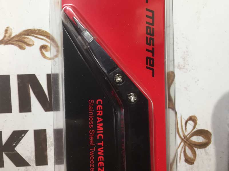 ���r���_�u���p�i / Coilmaster Ceramic Tweezer�A�Z���~�b�N�s���Z�b�g