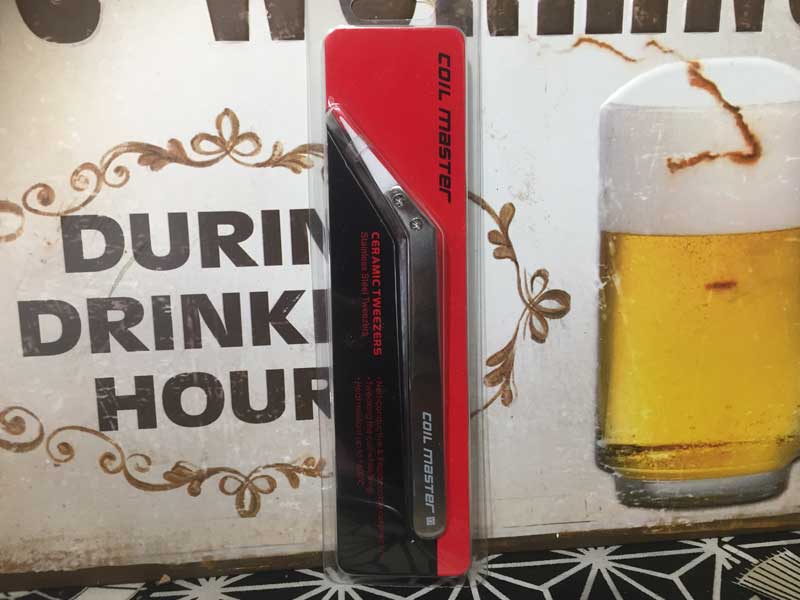 ���r���_�u���p�i / Coilmaster Ceramic Tweezer�A�Z���~�b�N�s���Z�b�g