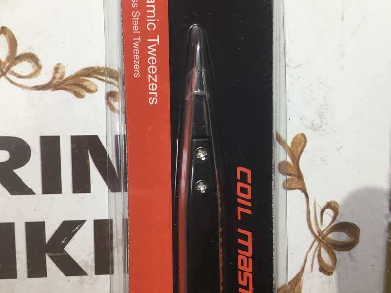 ���r���_�u���p�i / Coilmaster Ceramic Tweezer�A�Z���~�b�N�s���Z�b�g