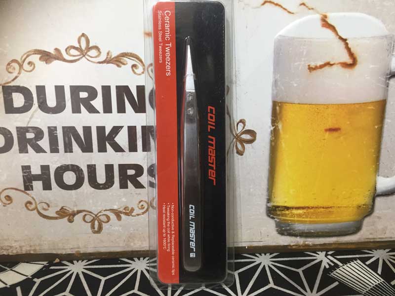 ���r���_�u���p�i / Coilmaster Ceramic Tweezer�A�Z���~�b�N�s���Z�b�g