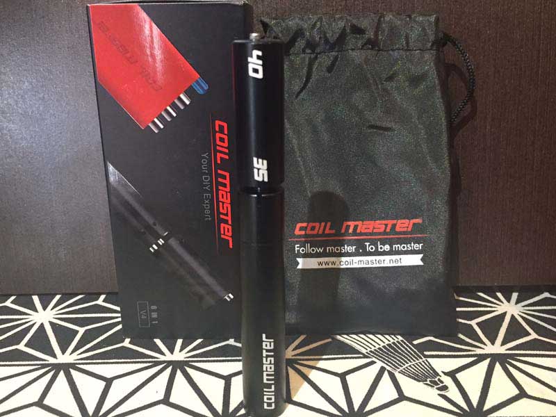 RDA�p�i/Coil Master Coiling Kit V4 �R�C���}�X�^�[�A�R�C���W�O�A�R�C�����O�L�b�g