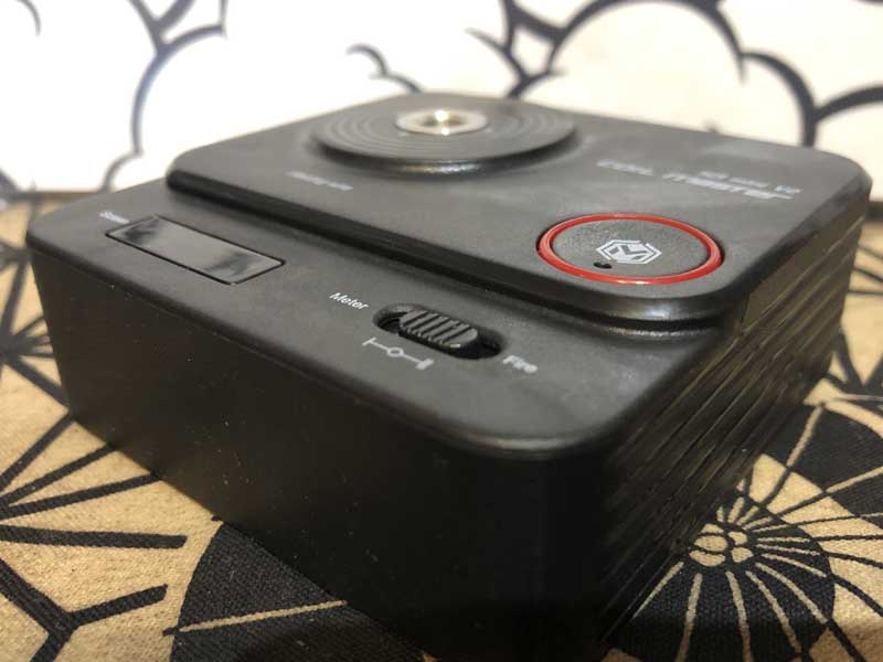 Coil Master 521 Tab Mini/パフボタンが付いている為 吸えちゃう オームメーター