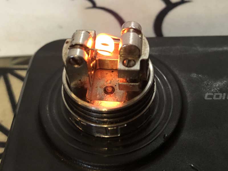 Coil Master 521 Tab Mini/パフボタンが付いている為 吸えちゃう オームメーター