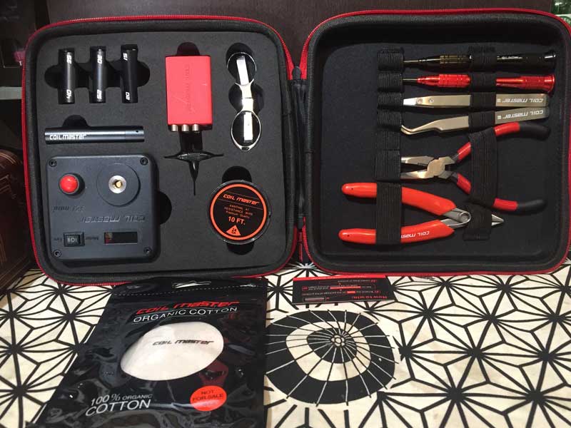 Coil Master DIY Kit V3/�R�C���}�X�^�[ ���r���_�u���L�b�g �A�R�C���������Ŋ����ׂ̍H��L�b�g�Z�b�g