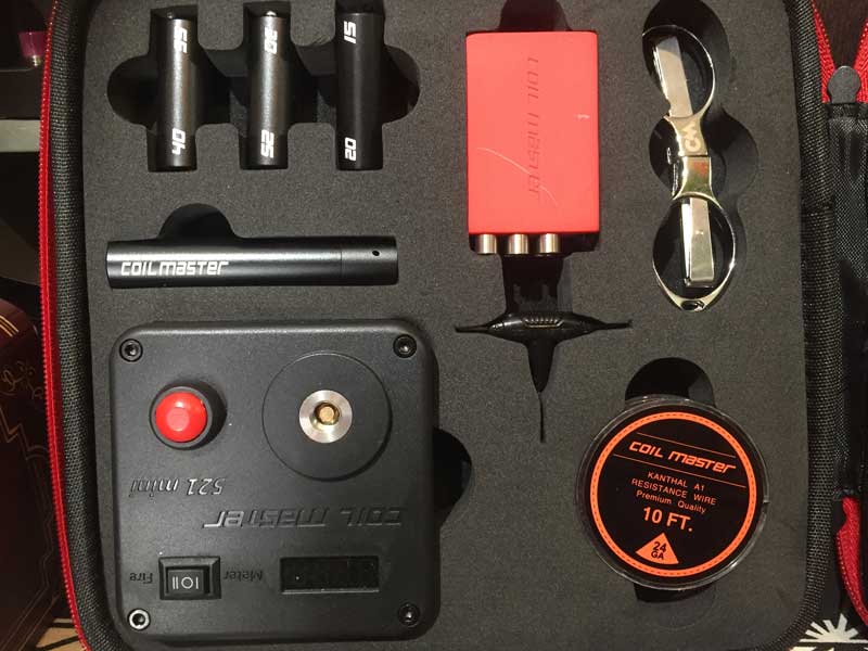 Coil Master DIY Kit V3/�R�C���}�X�^�[ ���r���_�u���L�b�g �A�R�C���������Ŋ����ׂ̍H��L�b�g�Z�b�g