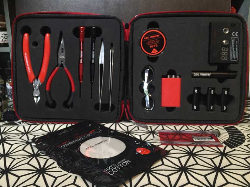 Coil Master DIY Kit /コイルマスター リビルダブルキット 、コイルを自分で巻く為の工具キットセット