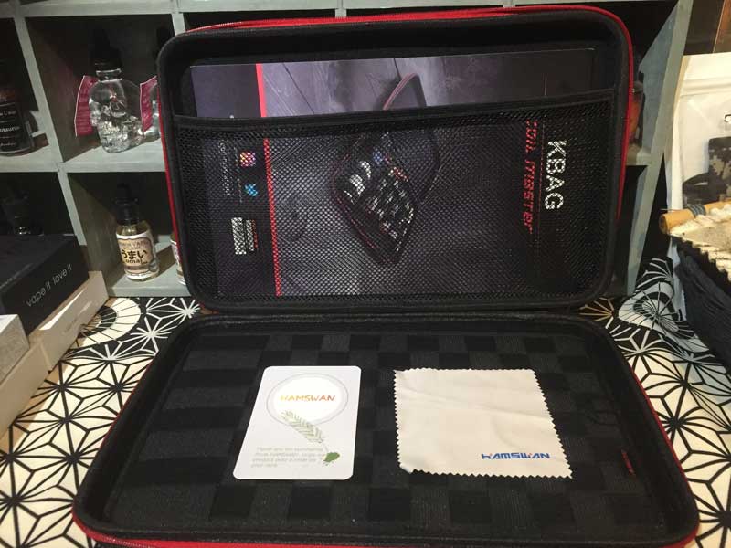 Coil Master Kbag/�R�C���}�X�^�[ Vape �L�������O�P�[�X �P�[�o�b�N�AMod�A���L�b�h�Ȃǂ̎��[ ����������