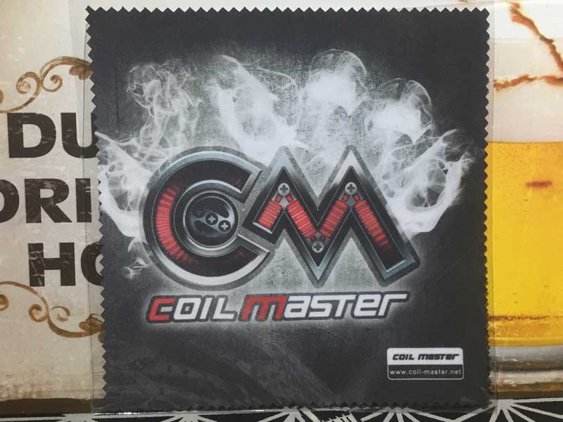 Mod�𐴌��ɕۂ� Coil Master Polishing Cloth �R�C���}�X�^�[ �|���V���O �N���X 