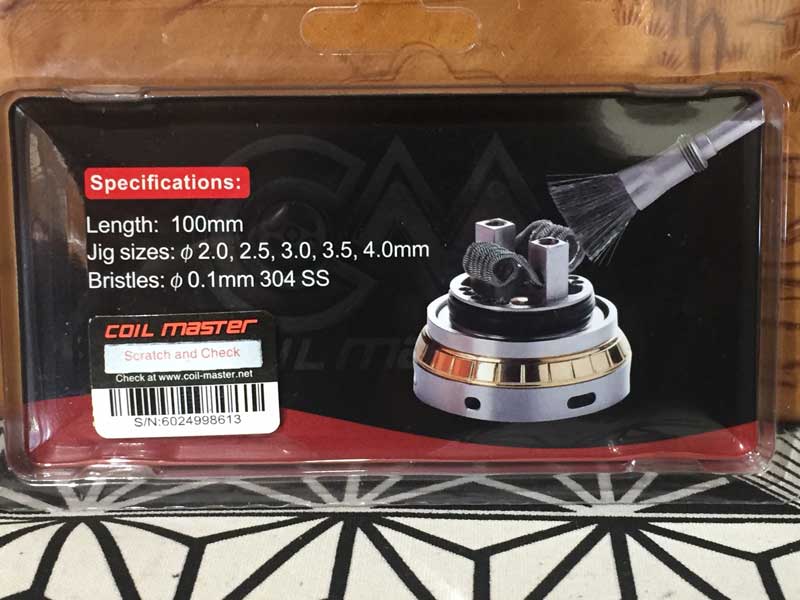 ���r���_�u���p�i Coil Master/Vape Brush �R�C�� �}�X�^�[ �R�C���u���V�A�R�C���W�O