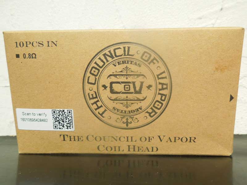 The Council of Vapor Vengeance Coil 10 pcs set �x���W�F���X�����p�R�C���Z�b�g0.2���A0.5���A0.8��