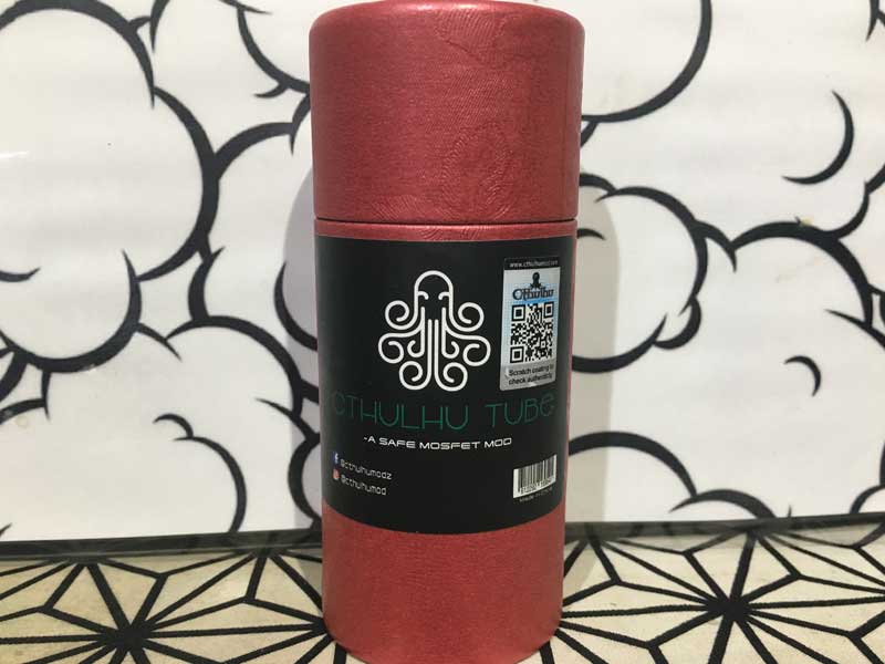 CTHULHU MOD�@CTHULHU TUBE�@�N�g�D���t 18350/18650�o�b�e���[�Ή��@�Z�~���J �`���[�u���b�h 