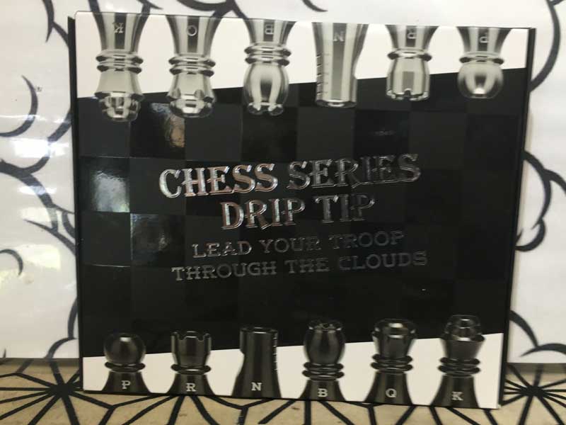 KIZOKU Chess Series 510 Drip Tip 6pcs/510 Ki pack M `FXZbg